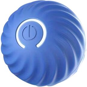 Interactive Dog Toys - Smart Herding Ball for Dogs & Cats, Moving Vibrating Dog Ball Toy, Perfect for Small Pets, Puppy Toys for Enrichment and Fun, 2.2 Inch Diameter, Blue