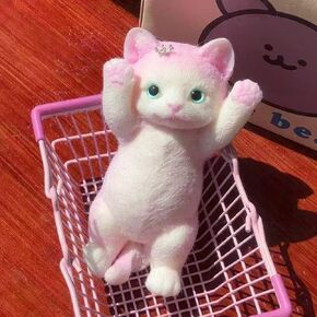 Cat Taba Squishy Animal Toy Toy ، Kawaii Squishies لطيف قرصة عائلة SPISE RISESE BALL TOY للبالغين