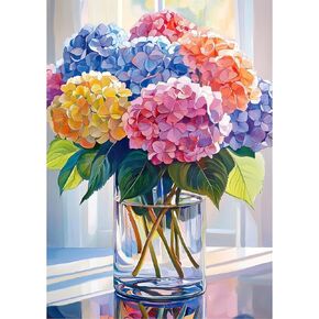 Tostog Tostogya Diamond Paints Kits للبالغين ، وأزهار 5D مجموعات فن الماس للبالغين ، لوحات DIY الماس لزخارف المبتدئين ، واللوحات الماسية مجموعة الهدايا الفن 11.8 بوصة. * 15.75 بوصة.