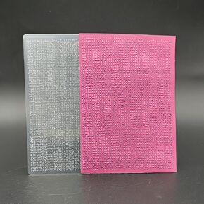 مجلد النقش البلاستيكي (4-1/8'x5-13/16 ''
