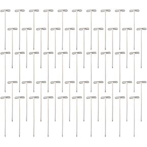 Caishun 100PCS 2 Inch T Pins Sewing Pin Stainless Steel Pin Locating Pin Jumper Shawl Fixing Pin for Sewing Fabrics Decorative Crafts Jewellery Display