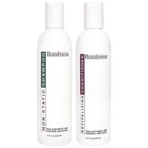 Brandywine Non Static Shampoo & Revitalizing Conditioner 8 Ounce., Value Pack Bundle 2 items