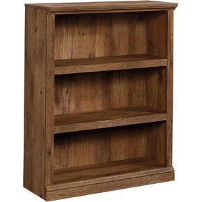 Sauder Miscellaneous Storage 3 Bookcase/Book Shelf, L: 35.28" x W: 13.23" x H: 43.78", Select Cherry finish