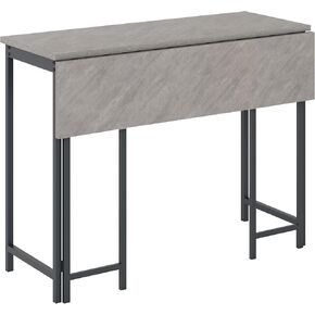 Sauder North Avenue Table with Drop Leaf, L: 47.50" x W: 28.38" x H: 36.13", Charter Oak Finish