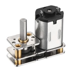 Dmiotech 6V 200 دورة في الدقيقة عزم الدوران 4 مخرج عمود الخرج طول 10 مم Micro DC SPEED Motor Mini Mini Gear Box