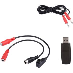 22 في 1 كابل محاكاة RC ، محاكاة طيران USB Airplane RC مع جهاز تدريب على طراز الطيران Cables مجموعة RealFlight G7/ G6/ G5 Phoenix 4 E2HG