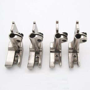 العلامة التجارية CKPSMS - #KP -PWF4 4SET Smooth Piping Piping Feet المتوافقة مع/استبدال العلامة التجارية للمغني Juki Consew Brand Brand العلامة التجارية (S32 1/8+3/16+1/4+5/16)