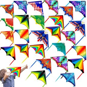 36 Pack Mini Finger Launcher Kite للأطفال البالغين ، تفضل الحفلات Goodie Bag Stuffers ، Outdoor Beach Backyard Playground Park Park Flying Toys