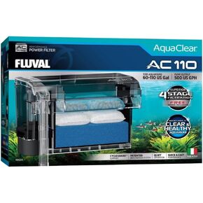مرشح الطاقة AC110 ، 60-110 الولايات المتحدة GAL / 227-416 L-Fluval USA (Fluvalaquatics.com)