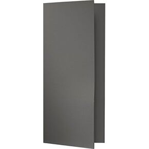 Luxpaper 4 "× 9" مجلدات عرض مصغرة | جيبان | دخان رمادي | 100 رطل. تغطية | 50 كتي