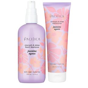Pacifica Beauty Pineapple Curls Defining Shampoo + Pineapple Curls Defining Conditioner | Hyaluronic Acid | For Curly and Textured Hair | 100% Vegan & Cruelty Free | 2 Piece Set - Packaging May Vary