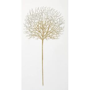 30" Glittered Christmas Coral Spray, Silver, Set of 3 in Kuwait