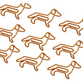 20pcs paperclips الصغيرة مقاطع ورق الترفيه البرتقالية ، مقاطع ورقية صغيرة برتقالية ، مقاطع ورقية صغيرة ، مقاطع الورق على شكل داكشون