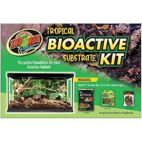 Zoo Med Tropical Bioactive Substrate Kit 10 Gallon