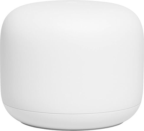 Google Nest WiFi Access Point التعبئة غير المخصصة للبيع بالتجزئة - الاتصال بشبكة AC2200 Wi-Fi الجيل الثاني (عبوتان، ثلج) in Kuwait