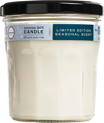 Mrs Meyer's Clean Day Snow Drop Candle (7.2 Ounce (Pack of 1)) in Saudi Arabia
