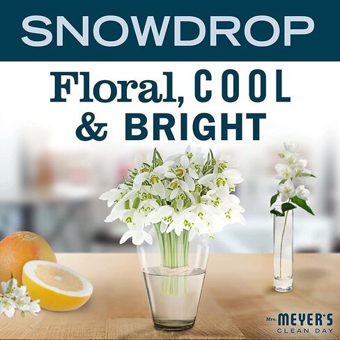 Mrs Meyer's Clean Day Snow Drop Candle (7.2 Ounce (Pack of 1)) in Saudi Arabia