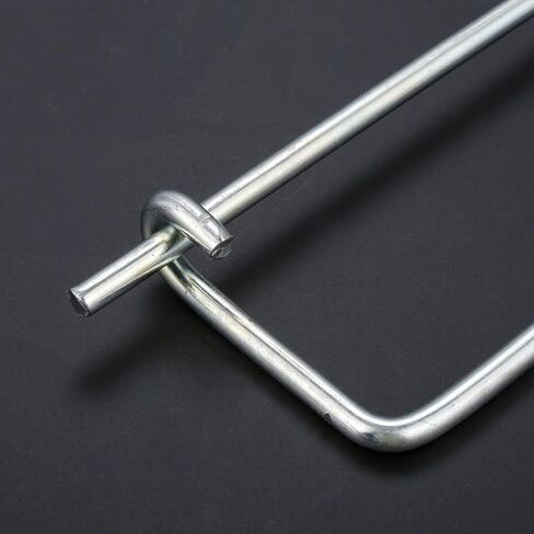 1SET BROOCH FASE STEEL COTTER PINS Spring PIN FRICK LOCK BROOCH LOCKING FARDERER for Farm Lawn Garden Garden -8sizes (4pcs/set ، الحجم: 5*110*41mm/0.20*4.33*1.69 بوصة) in Kuwait