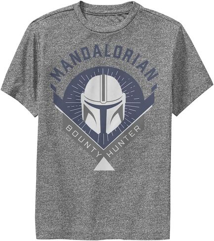 Star Wars Mandalorian Crest Boy's Performance Tee, Kelly Heather in Saudi Arabia