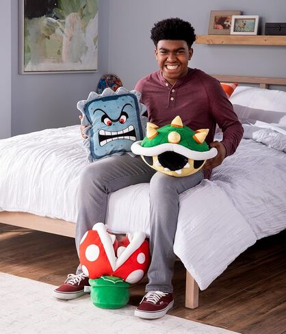 Club Mocchi- Mocchi - Nintendo Super Mario Plush, Collectible Squishy Goomba Plushies - 15 Inch in Kuwait