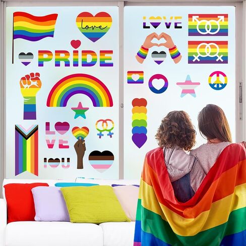 Mfault 81 قطعة ملصقات نافذة لعيد الشكر السعيد، 9 ورقات، ملصقات أوراق القيقب الخريفية، ملصقات ديكورات العطلات، موسم حصاد الخريف، غرفة المعيشة، ديكور المنزل والمطبخ in Kuwait