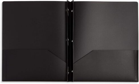 Blue Summit Heavy Duty Plastic Folders with 2 Pockets and Prongs, Bulk Size – 72 Blue Folders in Kuwait