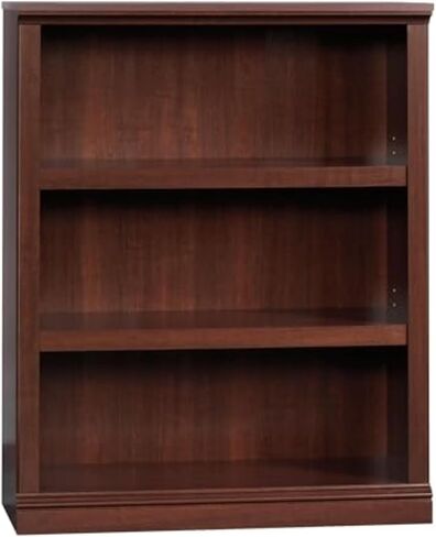 Sauder Miscellaneous Storage 3 Bookcase/Book Shelf, L: 35.28" x W: 13.23" x H: 43.78", Select Cherry finish in Kuwait