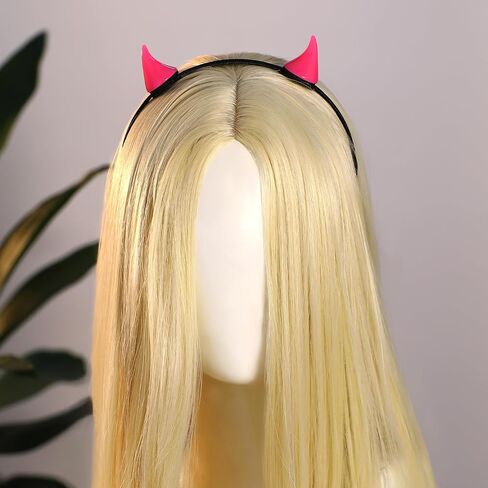 MOSTORY Black Devil Horns Headband - Handmade Horn Headband Gothic Demn Horn Hairband with Clips Dark Hairhoop for Renaissance Halloween Cosplay Masquerade Witch Photo Shoot in Saudi Arabia