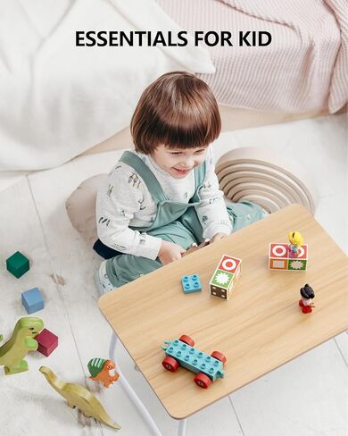 Portable Lap Desk Bed Desk Lap Table Bed Table, Laptop Stand Breakfast Serving Tray, Foldable & Lightweight Mini Table, Lap Tablet Desk for Sofa Couch Floor - - Pink in Kuwait