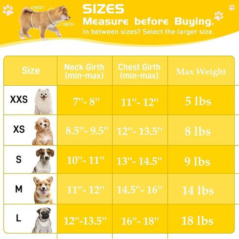 Soft Mesh Dog Harness and Leash Set, No Pull Puppy Harness and Leash Set, Reflective Step in Harness for Small Medium Dogs, Easy Walk Escape Proof Vest Harnesses (Yellow, XS) in Saudi Arabia