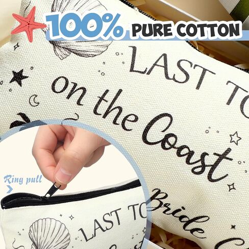 Pinkunn 6 Pcs Bride Tribe Makeup Bag Bride Party Gift Bags Bridesmaid Proposal Cosmetic Bag Watercolor Floral Bridal Purse for Women Girl Wedding Bridal Shower Bachelorette Party Favor in Saudi Arabia