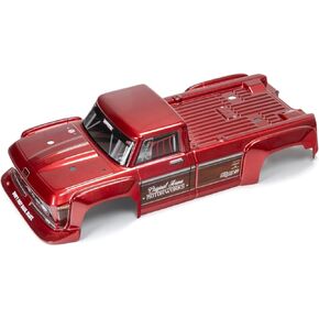 Arrma Outcast 4x4 blx painted body mcalled trimmed (Red) ، ARA402361