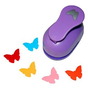 Cady Crafts Punch 2 بوصة ورق الفراشة اللكمات Craft Craft DIY Puncher أو صياغة سجل القصاصات (الفراشة)