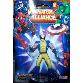 Marvel Miniature Alliance 2.75 "PVC تمثال - ولفيرين (تم تعبئته بشكل فردي على بطاقة نفطة)