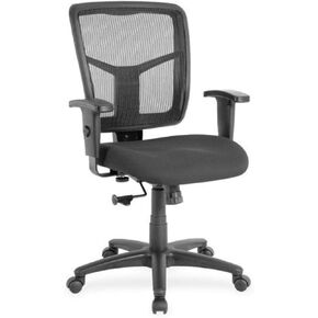 Lorell Managerial Mesh Mid-Back Chair