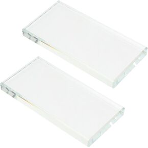 Sewacc Glass Squeegee 2pcs Glass Slicker Leathercraft Burnisher Profession