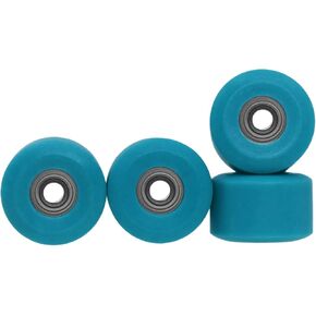 TEAV TUNING APEX All Terrain Polymer (ATP) Digital Swirls عجلات الأصابع - شكل شارع جديد ، 65D - 7.7 ملم - ABEC -9 Bealing