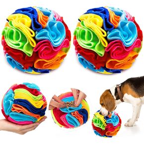 لعبة Riakrum Dog Toys Snuffer For Dogs Pet Ball Toy Fraging Treat Trugh Tructure Textractive Sniffing Pad Aguzze Training Complay Eating (ألوان زاهية)