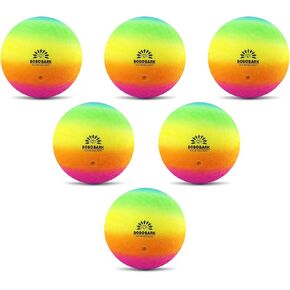 8.5 Inch Playground Balls – 12 Pack Kickball Set for Kids with Pump & Mesh Bag, Soft Dodgeball & Four Square Ball for Schools, PE, Gym, Indoor & Outdoor Games, Birthday Gift & Holiday Present