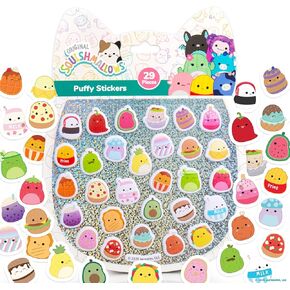 Squishmallows Original Squishy Stickers, Sticker Book, Stickers for Kids, Scrapbook Stickers, Stickers for Journaling, Laptop Stickers, Journal Stickers, Sticker Pack, Kids Crafts, Puffy Stickers