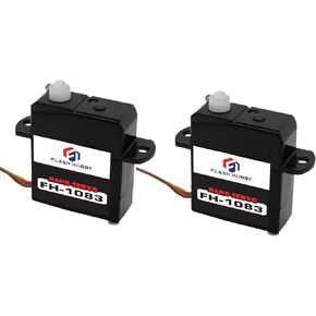 2PCS FH-1083 1.7G Servo Low Voltage Micro Digitale Servo Mini Jr Connector RC (JR)