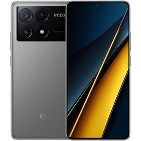 Xiaomi Poco X6 PRO 5G + 4G LTE Global Unlocked (512GB + 12GB) GSM 6.67" 64MP Triple Camera (Tmobile Mint Tello Global) + (Car Fast Car Dual Charger Bundle) (Black Global ROM)