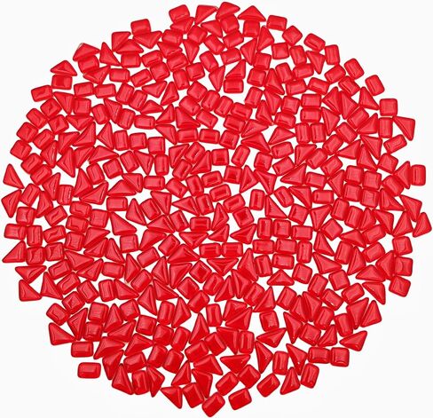 500g/1.1lb Crystal Glass Mosaic Tiles,Glass Mosaic Pieces for Crafts,Irregular Mosaic Pieces for Home Decoration or DIY Crafts,Mosaic Making Supplies. (Mixed Color) in Saudi Arabia