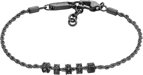 Emporio Armani Men's Silver Stainless Steel Chain Bracelet (Model: EGS3041040) in Saudi Arabia
