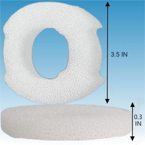 Small Aquarium Sponge Filter, Small Fish Tank Filter & Mini Submersible Fish Filter Built-in Air Bubble Stone and Bio Sponge for Fish Tanks up to 5 Gallon (Air Pump Not Included) in Kuwait