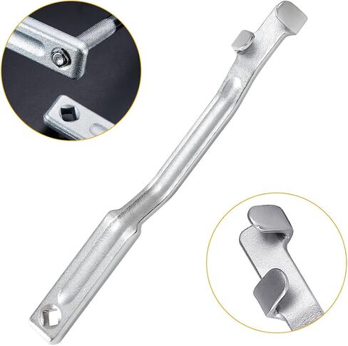 Mandark Car Wrench Extender Tool Bar, Ultra Long Vehicle Drive Torgue Extender with 1/2" Square Hole, Auto Wrench Extension Leverage Tool Accessories, Universal for SUV, Sedan, Truck (Black) in Saudi Arabia