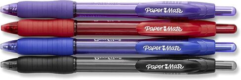 Paper Mate Profile Retractable Ballpoint Pens, Bold (1.4mm), Black, 2 Count in Kuwait
