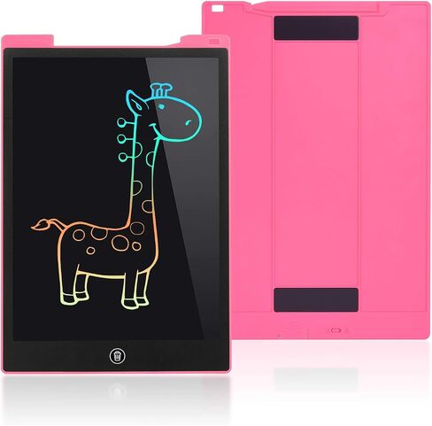 12-Inch LCD Writing Tablet for Kids Doodle Board, Electronic Sketch Drawing Tablet Drawing Pad Activity Games Drawing Board, LEYAOYAO Toddler Travel Learning Toy - Gift for 3-6 Years Old Girl Boy in Saudi Arabia