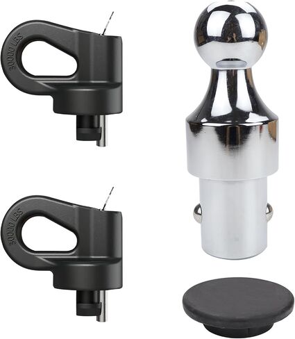 30137 Gooseneck Hitch Kit 2-5/16 Gooesneck Ball Gooseneck Ball Hitch Kit Compatible with Ford F-250 F-350 F-450 Nissan Titan XD Truck Pop-in Ball 2 Safety Chain 30,000 lbs GTW / 7,500 lbs VTW in Saudi Arabia