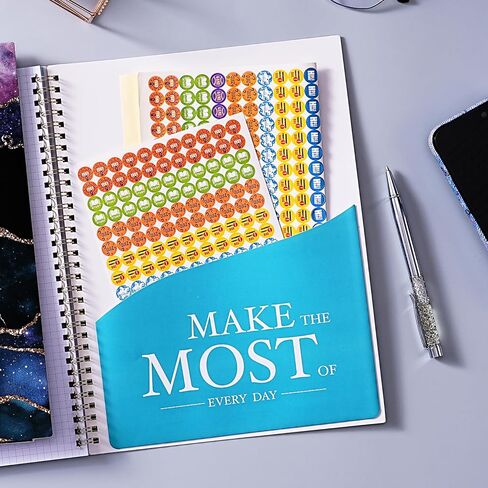 Teacher Planner 2026-2027, Lesson Plan Book 2026-2027, JUL 2026 - JUN 2027, Teacher Lesson Plan Book, School Schedules Academic Planner, 8.5" x 11", Colorful Monthly Tabs, Back Pocket in Kuwait
